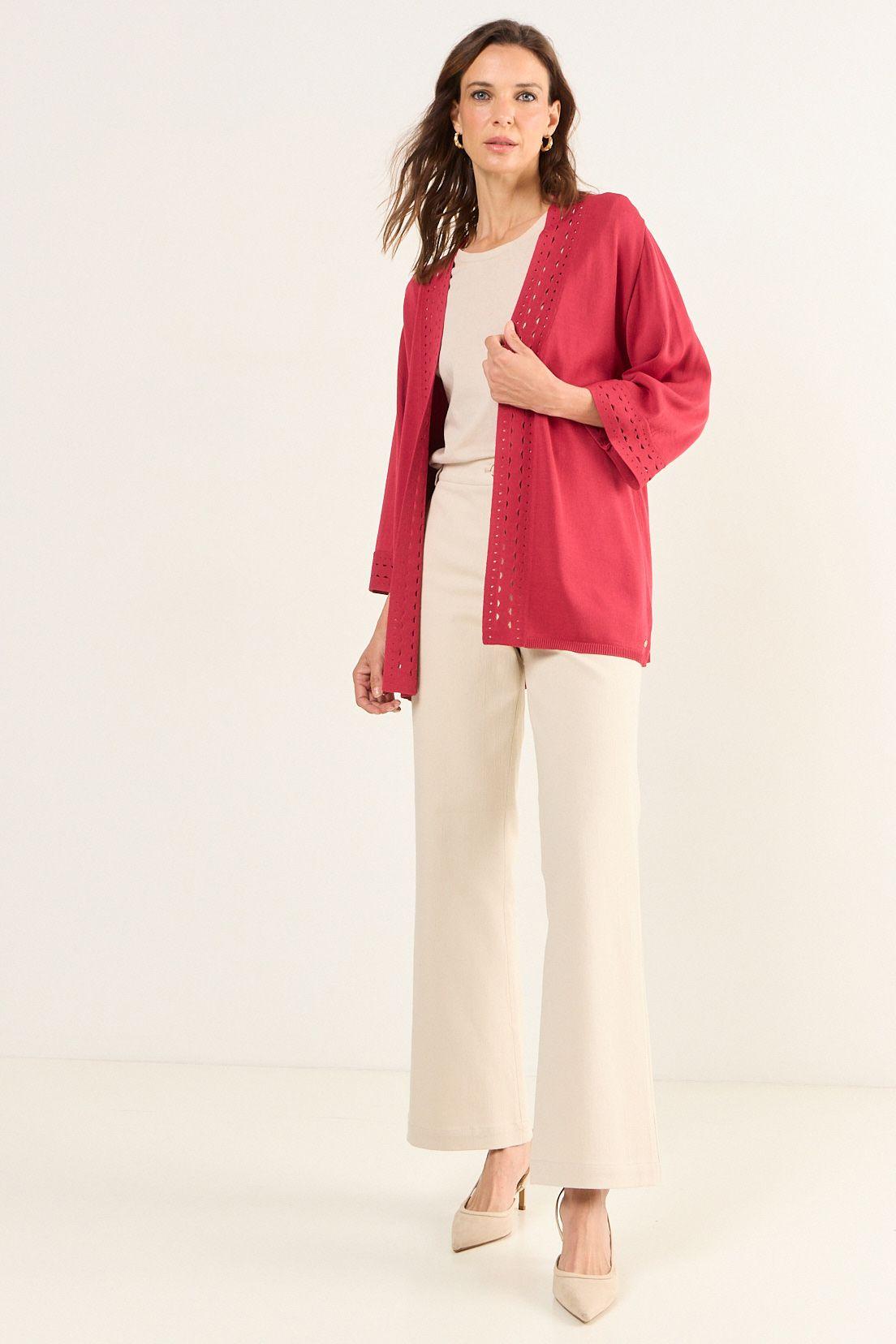 Tejido Abierto Fucsia Ma Griffe 18002126001116-4