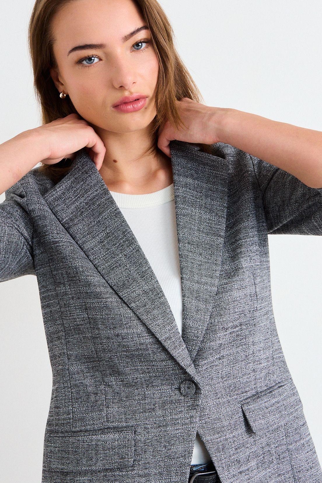 Blazer Fantasia Gris iO 16120126053163-0
