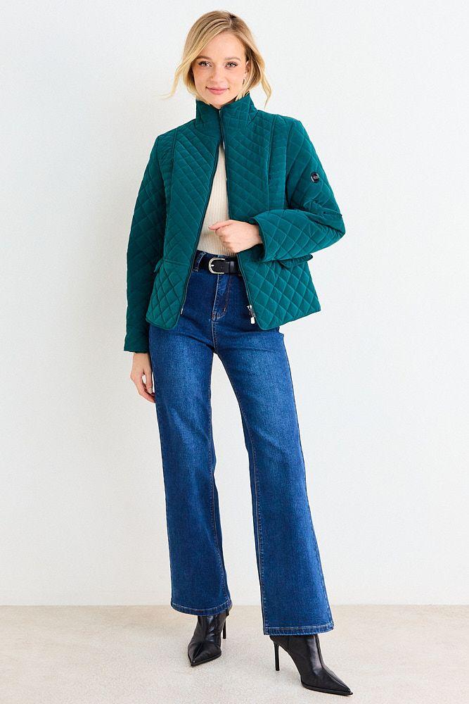 Parka Lisa Manga Larga Turquesa Ash 17607126002217-3