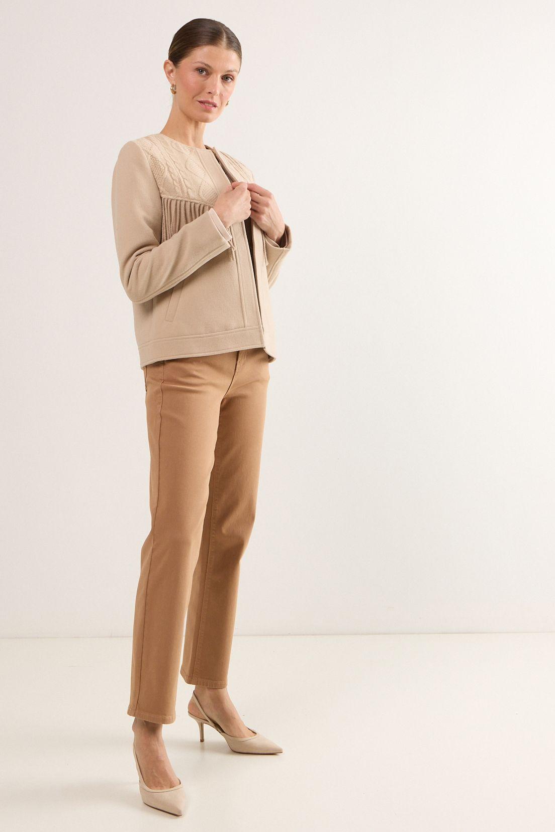 Chaqueta Beige Ma Griffe 17502225002106-2