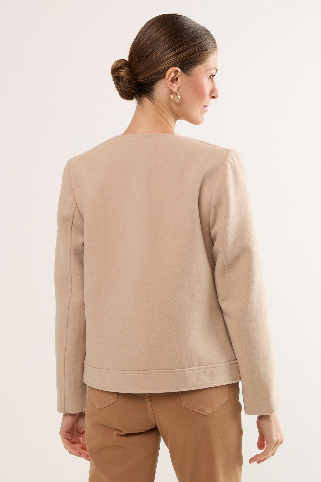 Chaqueta Beige Ma Griffe 17502225002106-3
