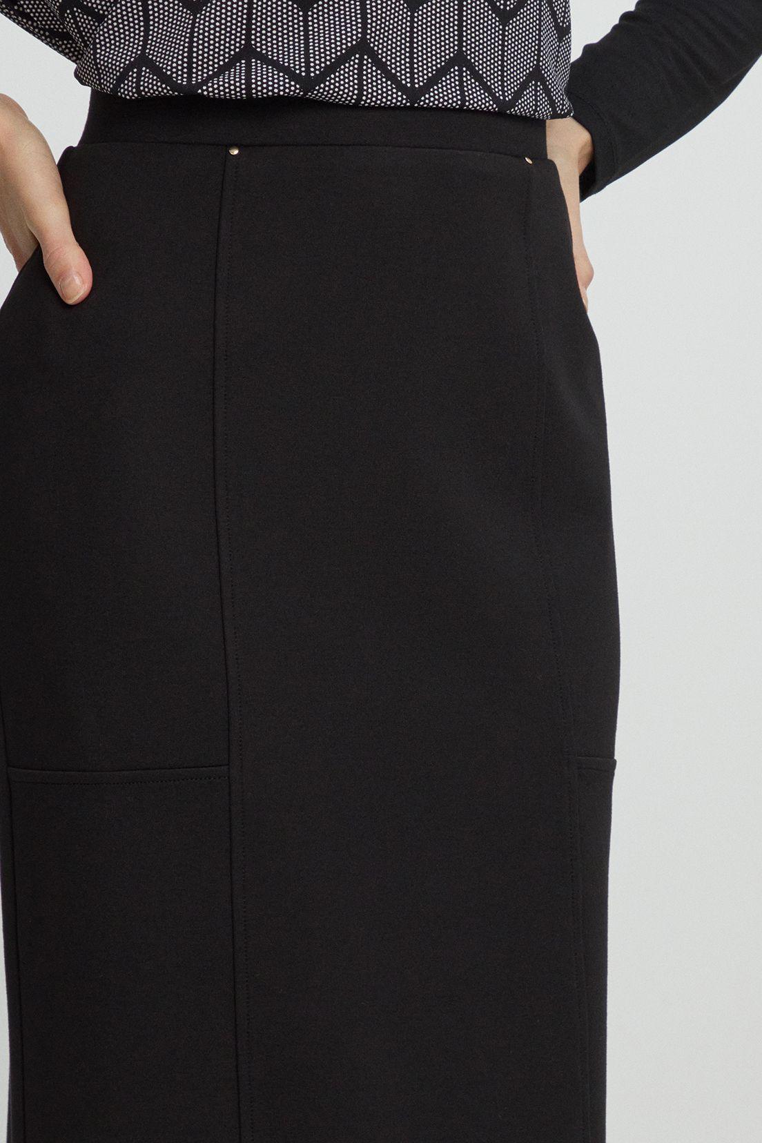 Falda Larga Negro Ma Griffe 12002225001102-2