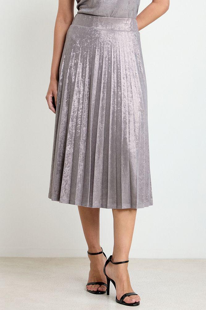 Falda Plisada Gris Ash 12007225006113-1