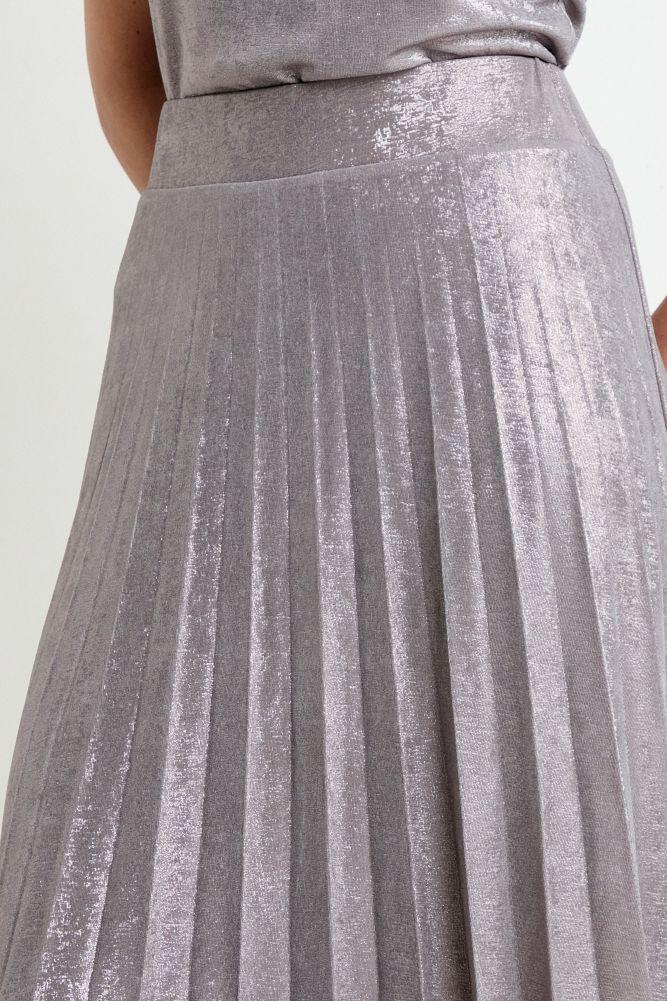 Falda Plisada Gris Ash 12007225006113-1