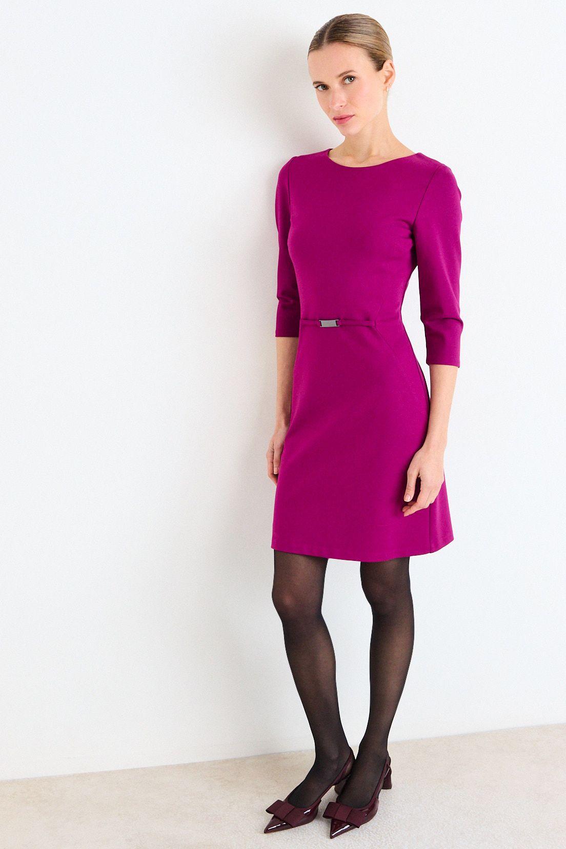 Vestido Jumper Cuello Redondo Burdeos Ash 13007226050112-4