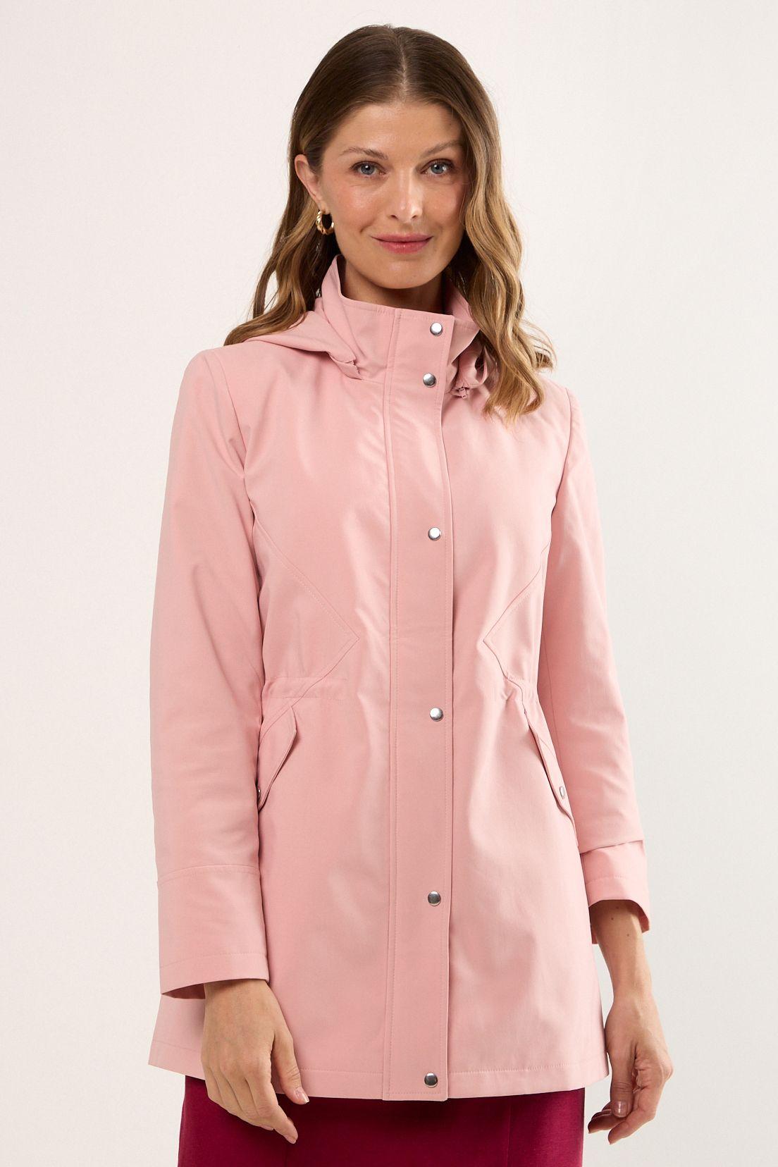 Trench Liso Rosa Ma Griffe 17404225001123-0