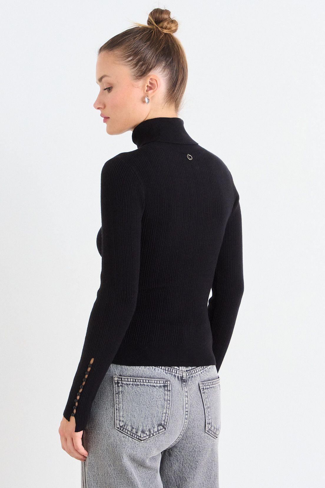 Beatle Tejido Basico Rib Negro iO 18120126016102-2