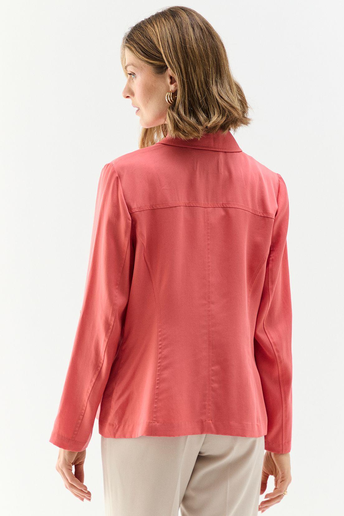 Chaqueta Tencel coral Ma Griffe 17502224059133-4