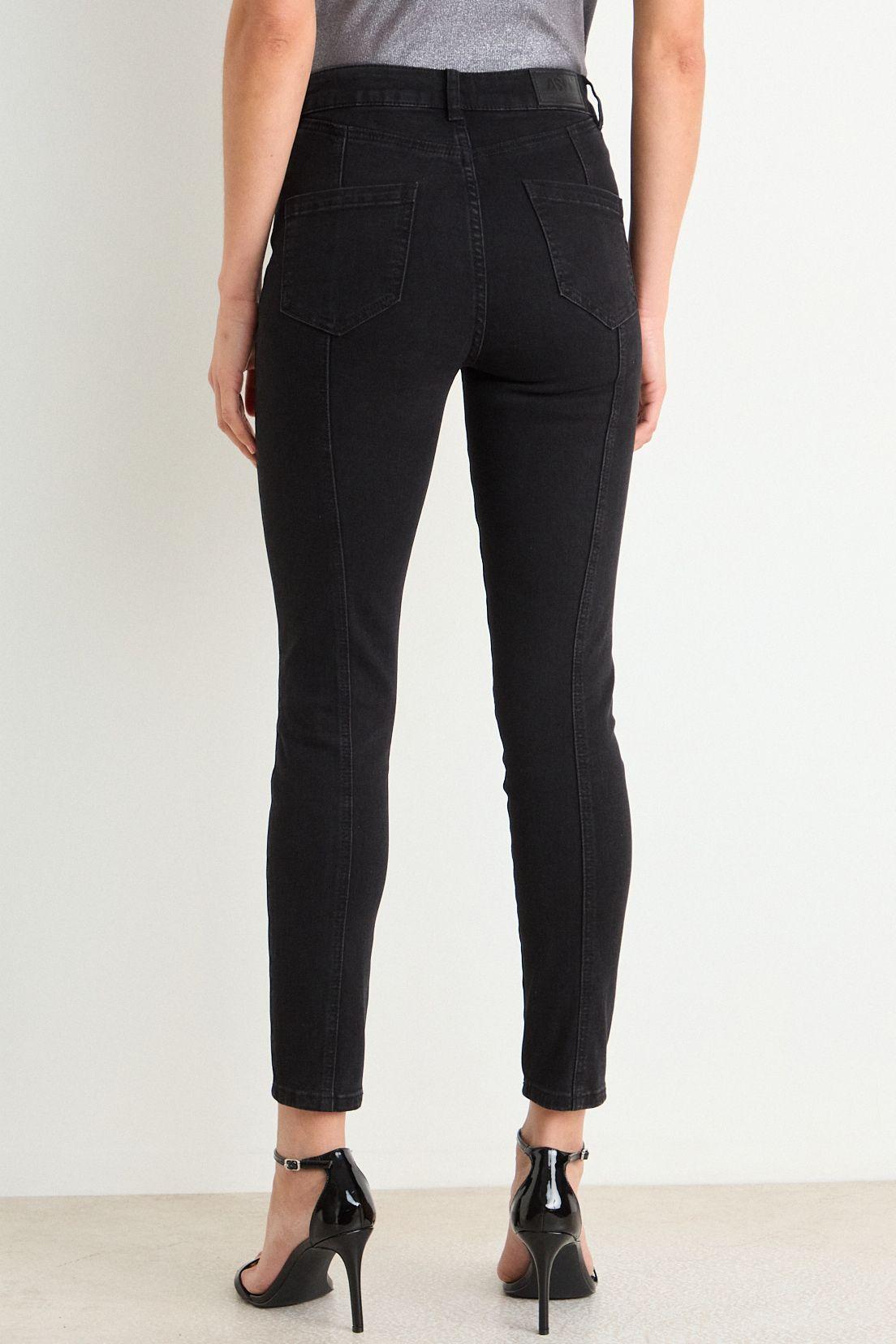 Skinny Jeans Liso Negro Ash 11307126002102-3