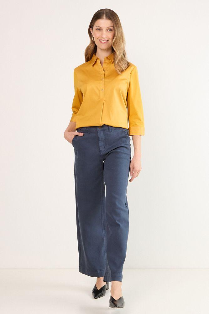 Blusas Manga Larga Amarillo Ma Griffe 14002225056314-3