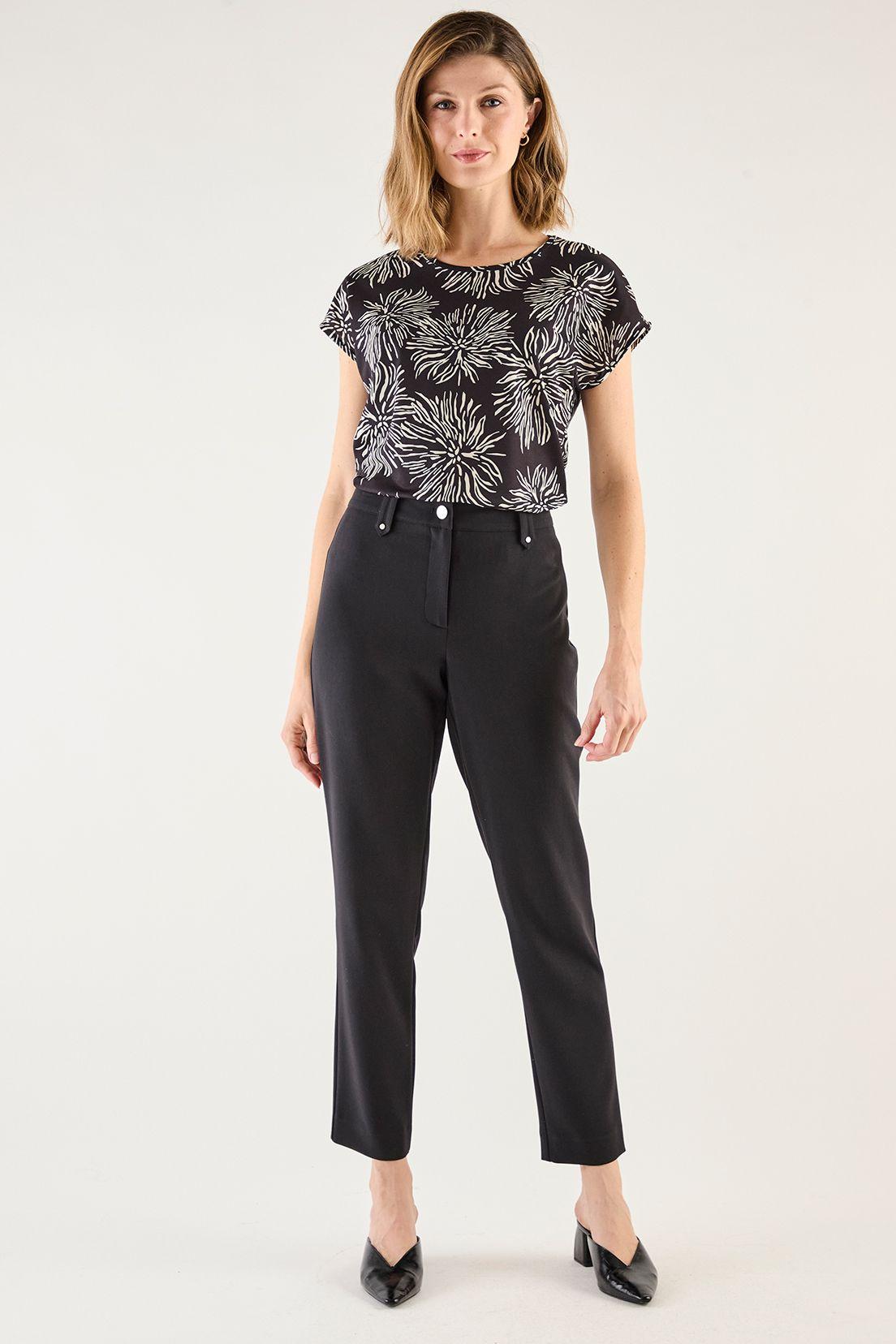 Pantalon Liso Negro 11004125003102-0