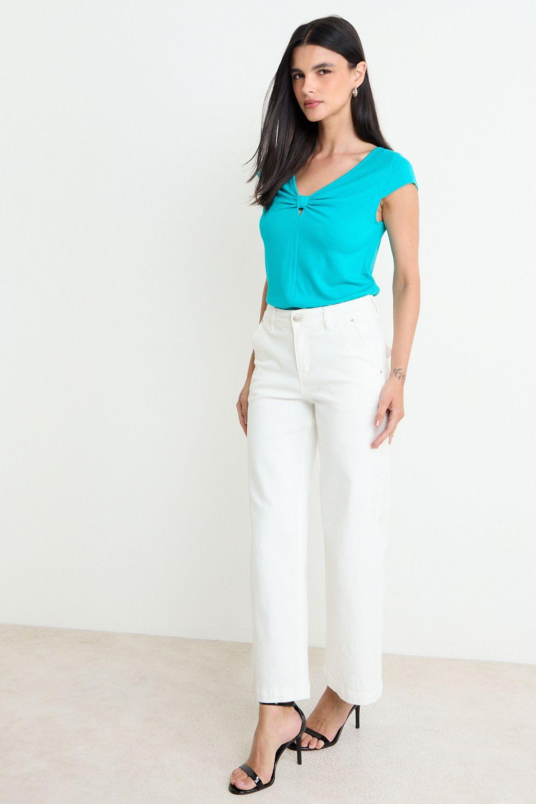 Polera Lisa Verde Ash 14204225072217-4