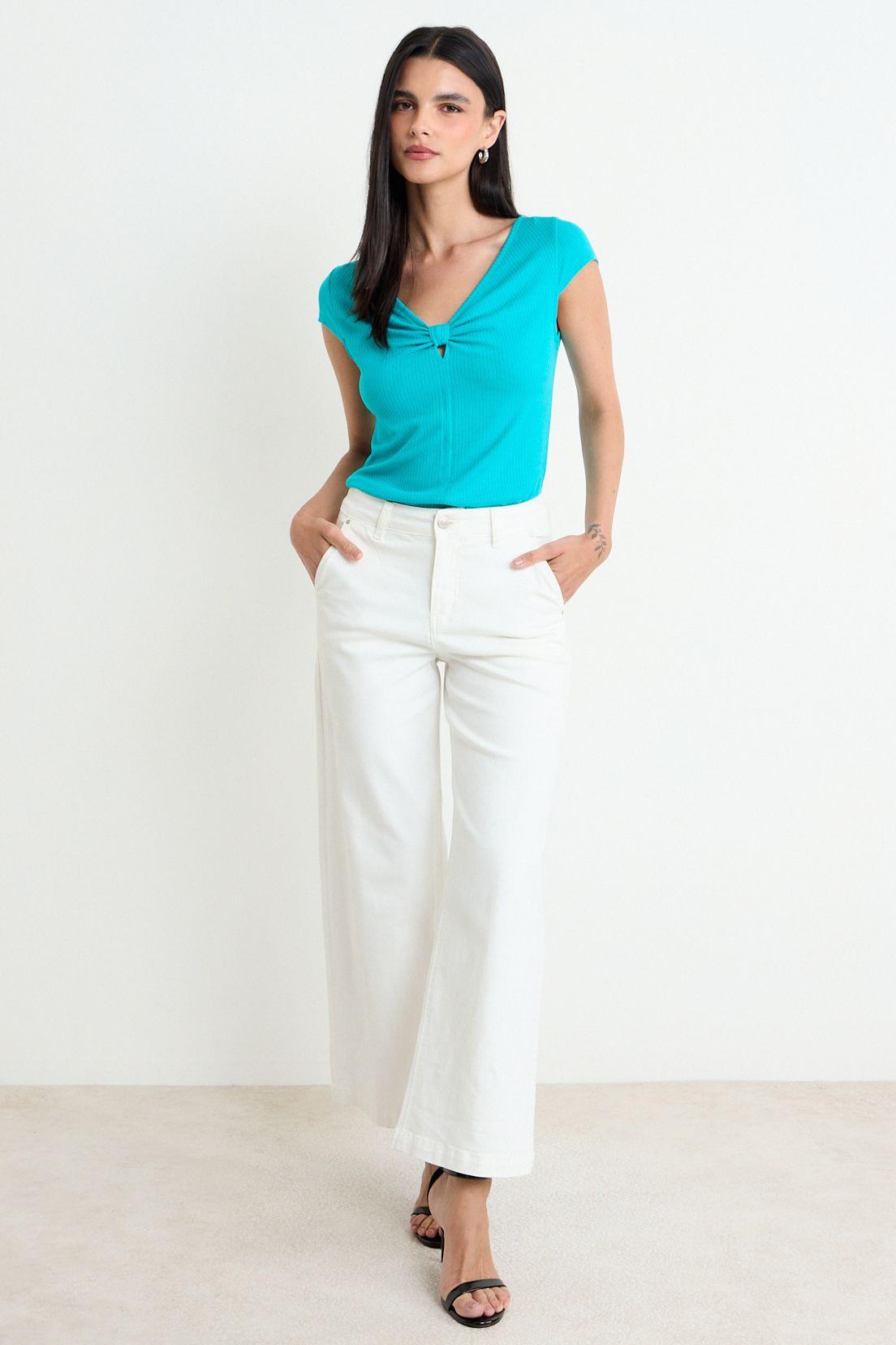 Polera Lisa Verde Ash 14204225072217-3