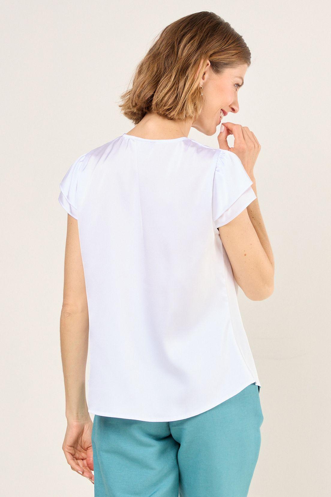 Blusa Lisa Crudo Ma Griffe 14004225035105-2