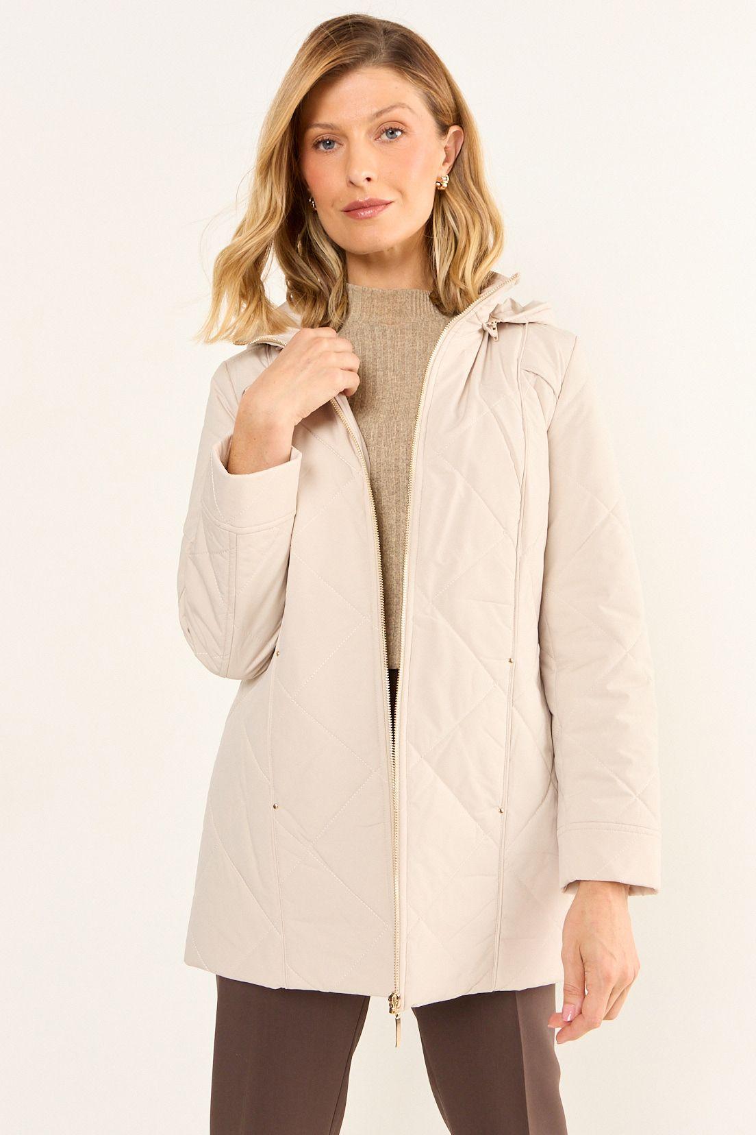 Parka Lisa Beige Ma Griffe 17602126005106-0