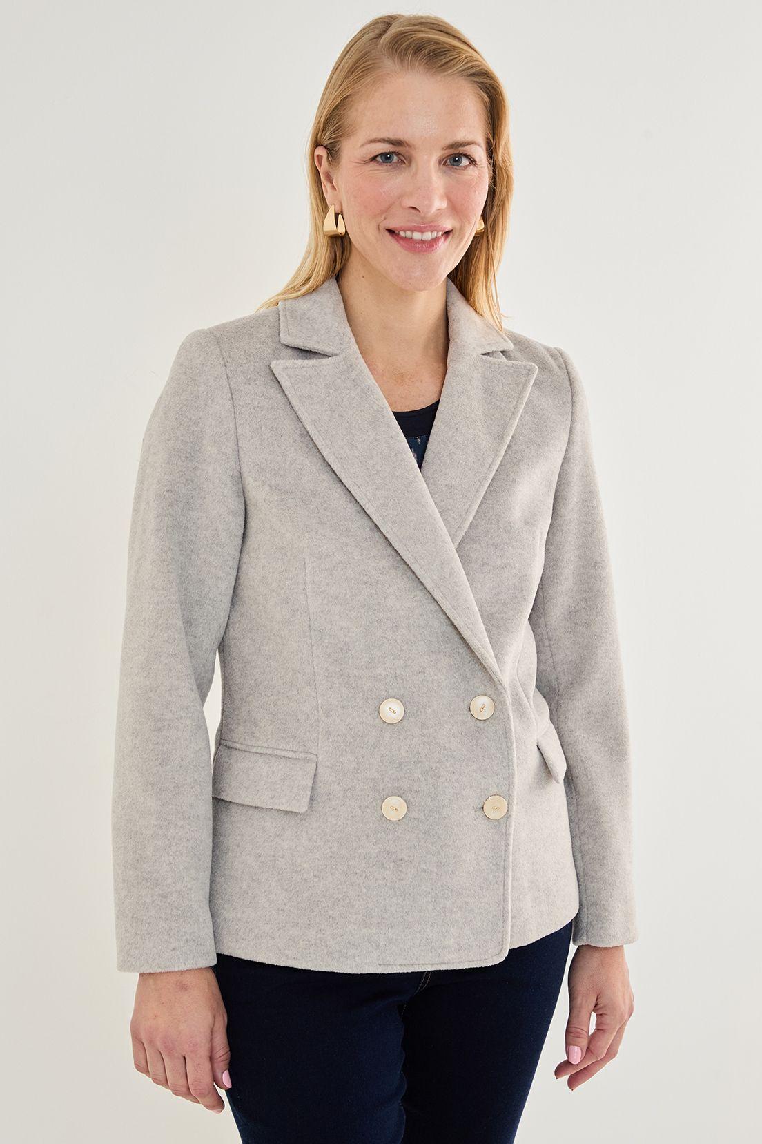 Blazer De Muflon Gris 16002125054113-1