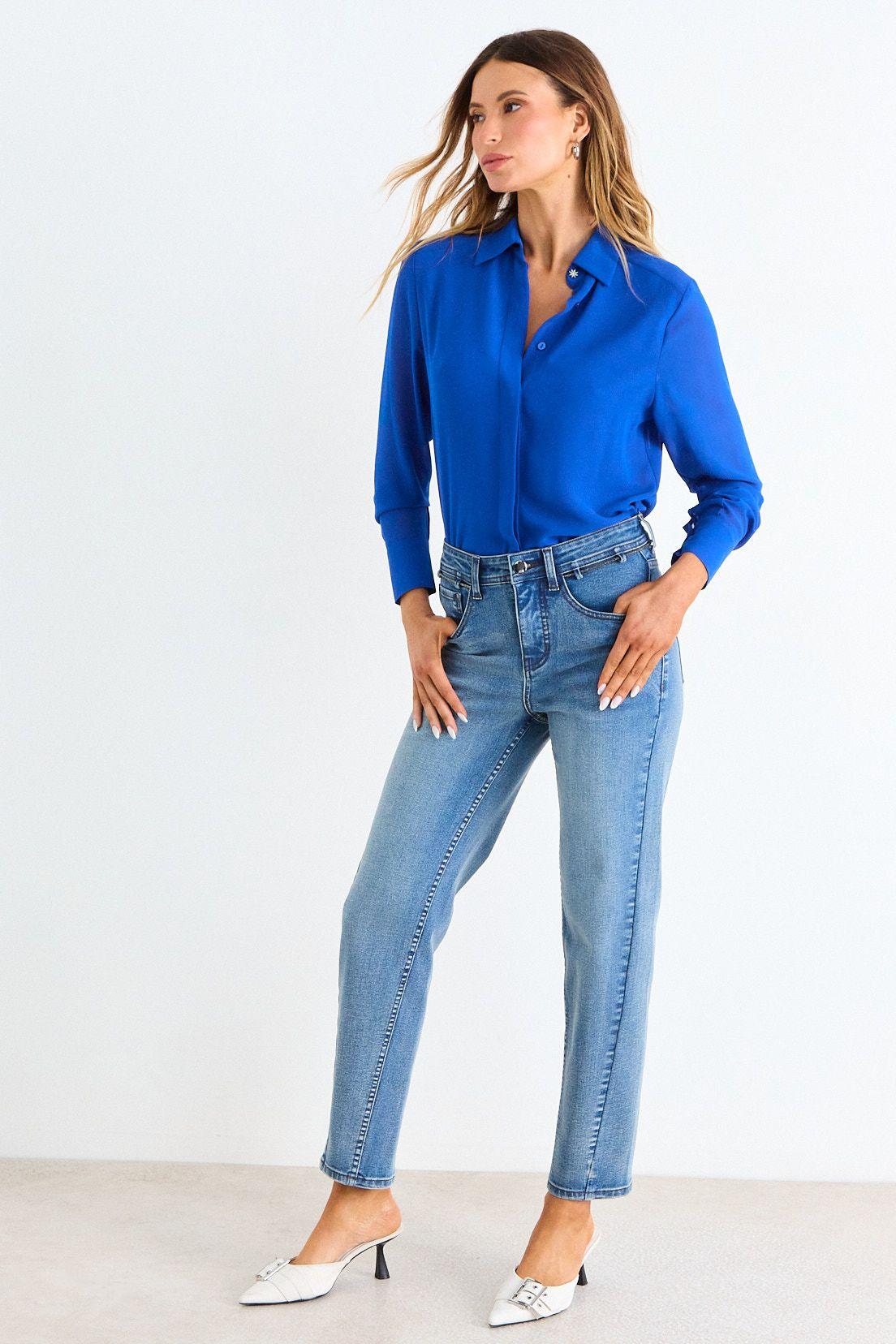 Straight Jeans Azul Ash 11307126006104-4