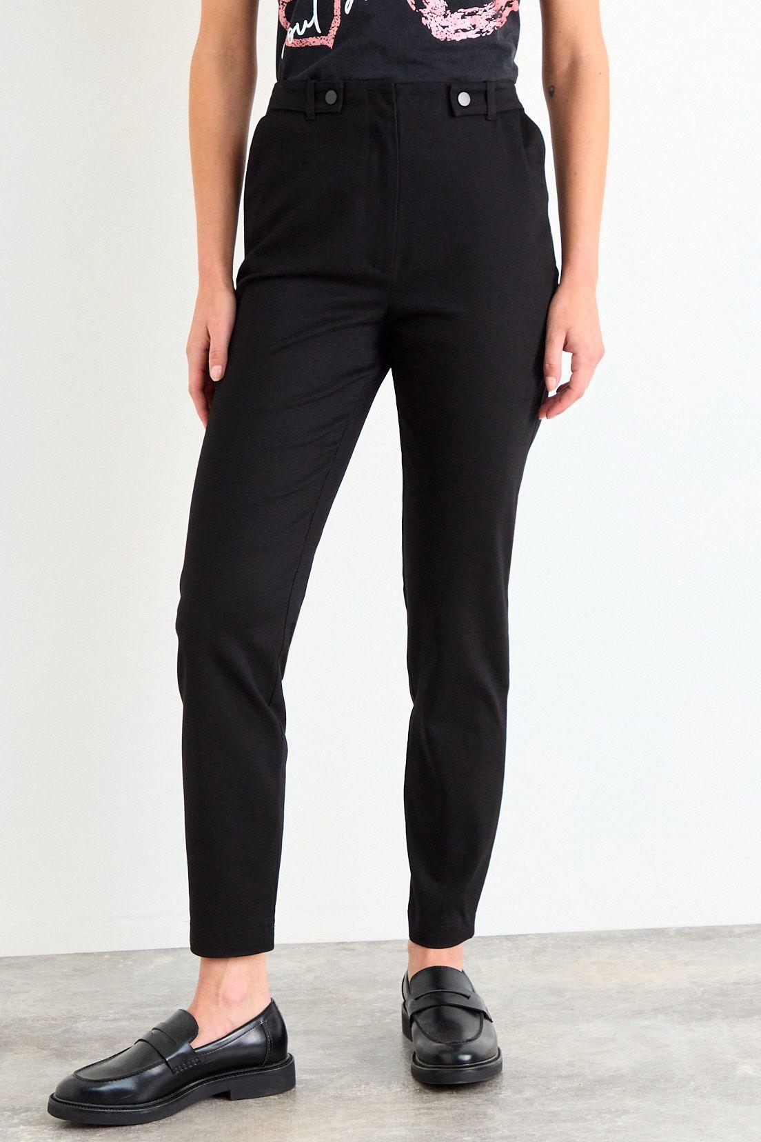Pantalon Liso Negro iO 11020126006102-1