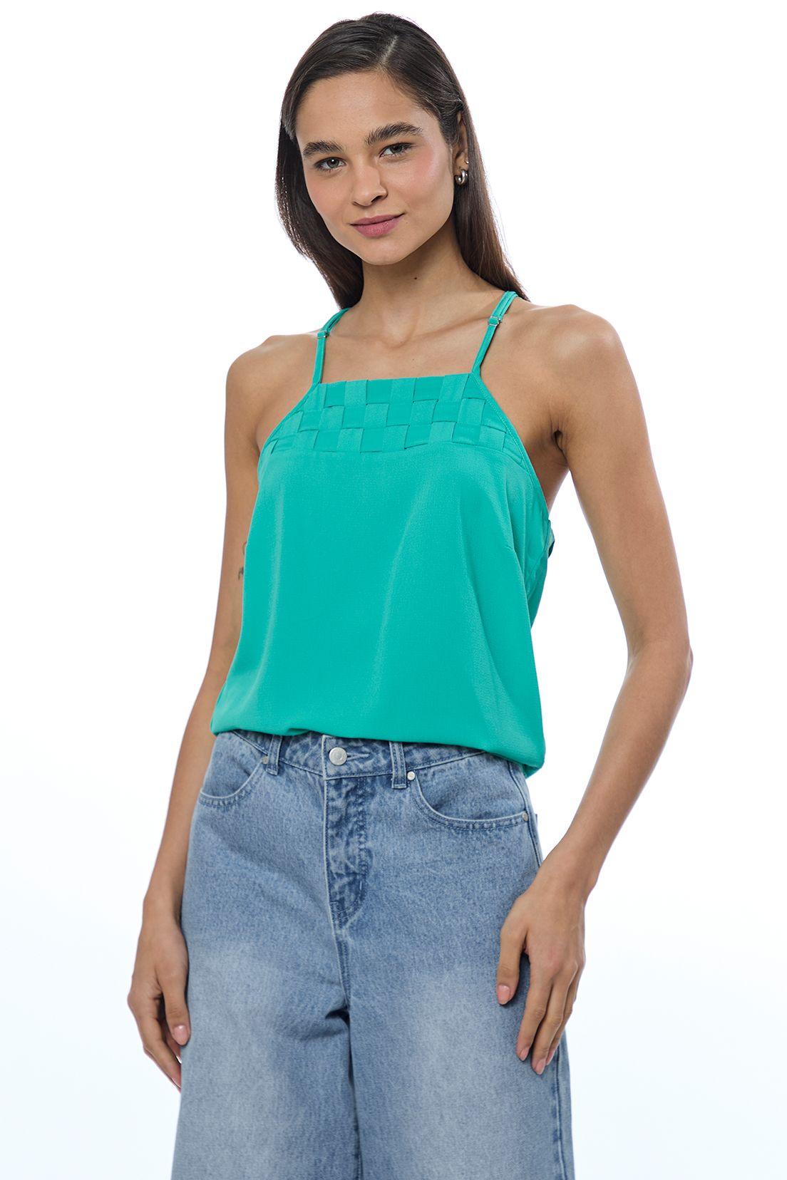 Blusa Lisa Celeste iO 14020224083127-0