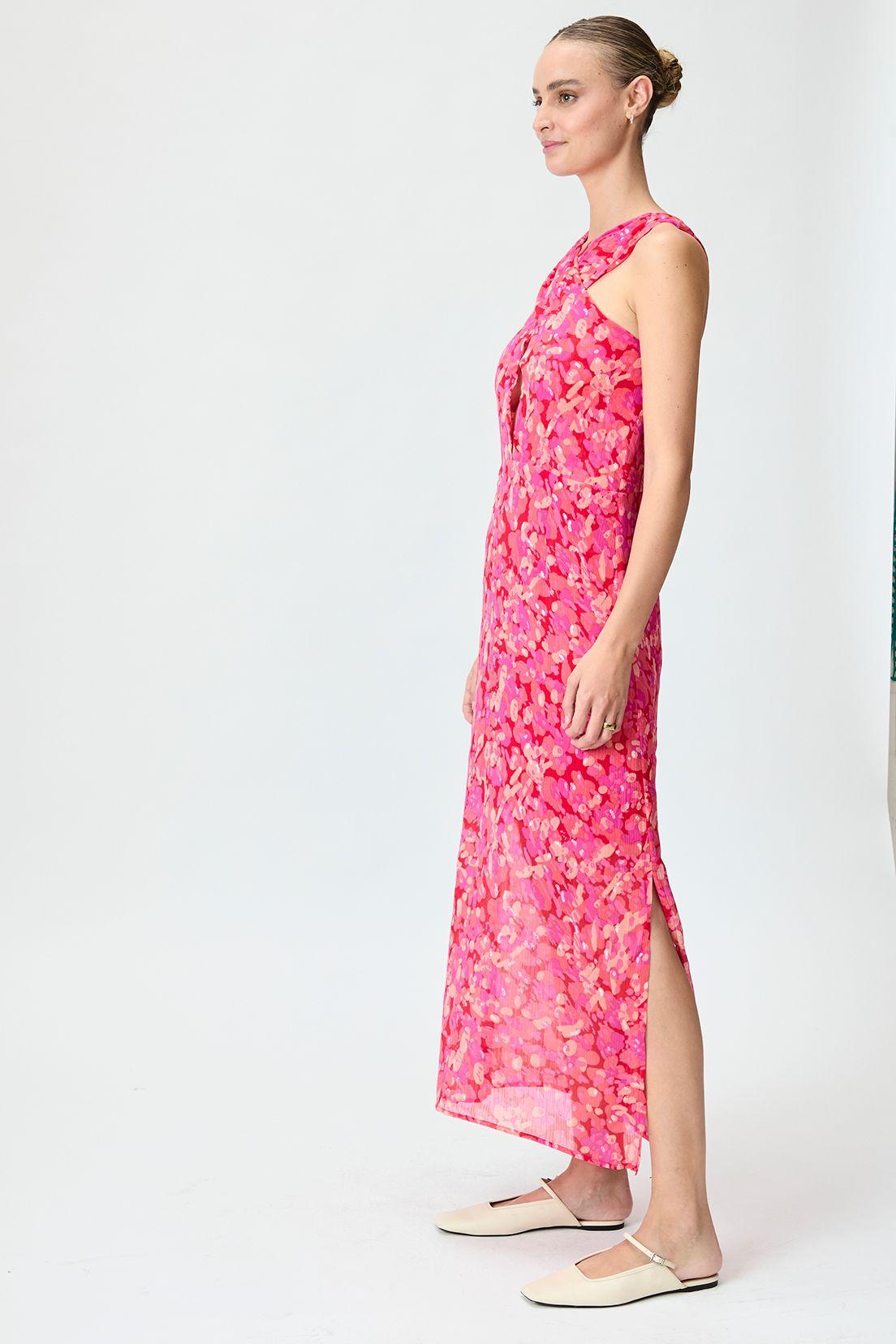 Vestido Fantasia Largo fucsia iO 13520125051116-3