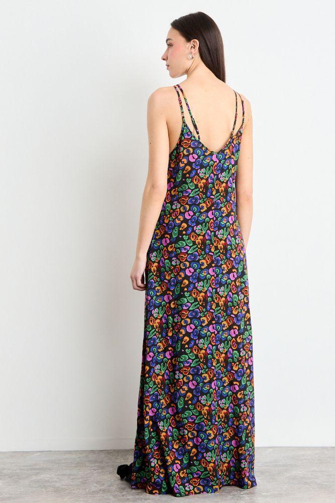 Vestido Fantasia Largo Negro iO 13504225001102-2