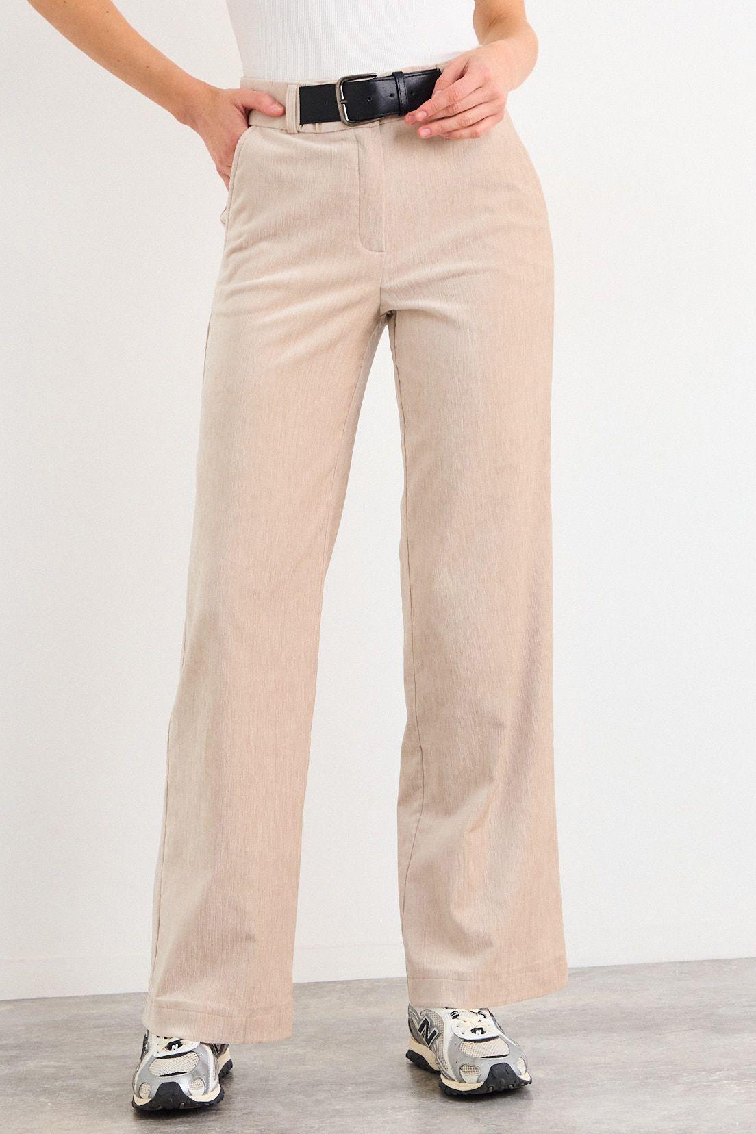 Pantalon Liso Beige iO 11020126012106-1