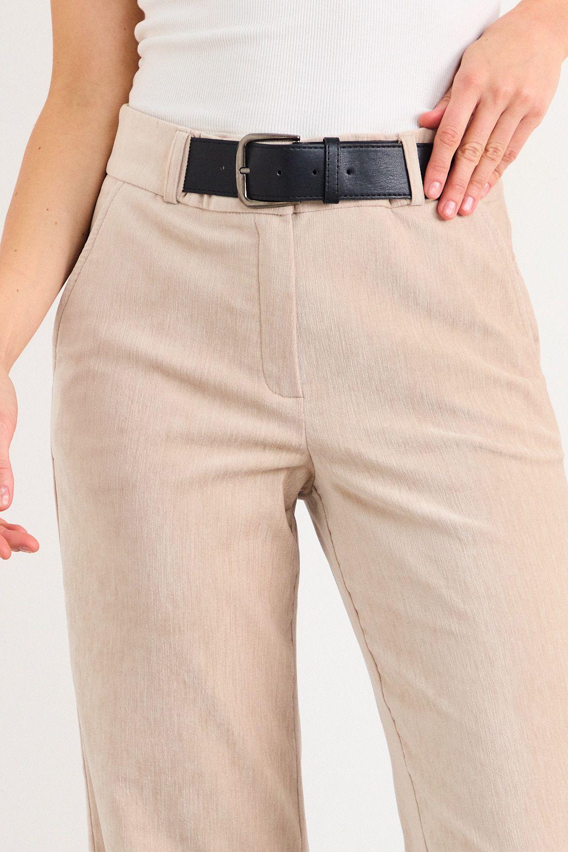 Pantalon Liso Beige iO 11020126012106-2