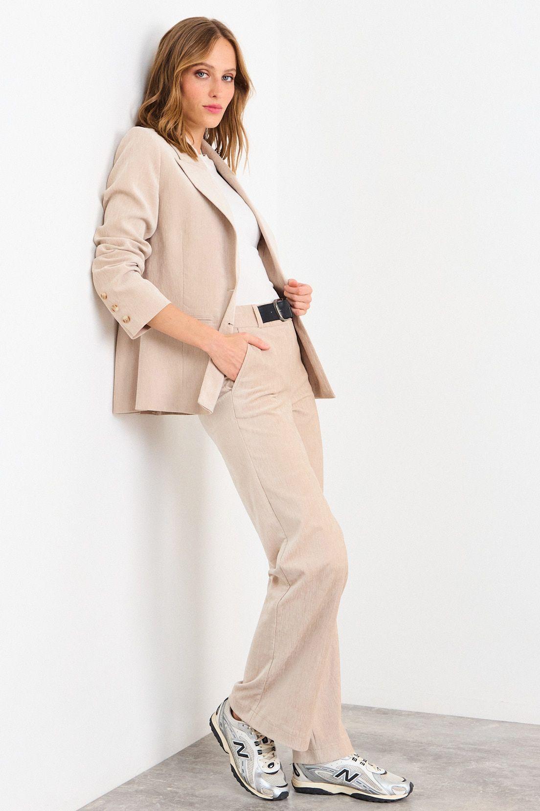 Pantalon Liso Beige iO 11020126012106-4