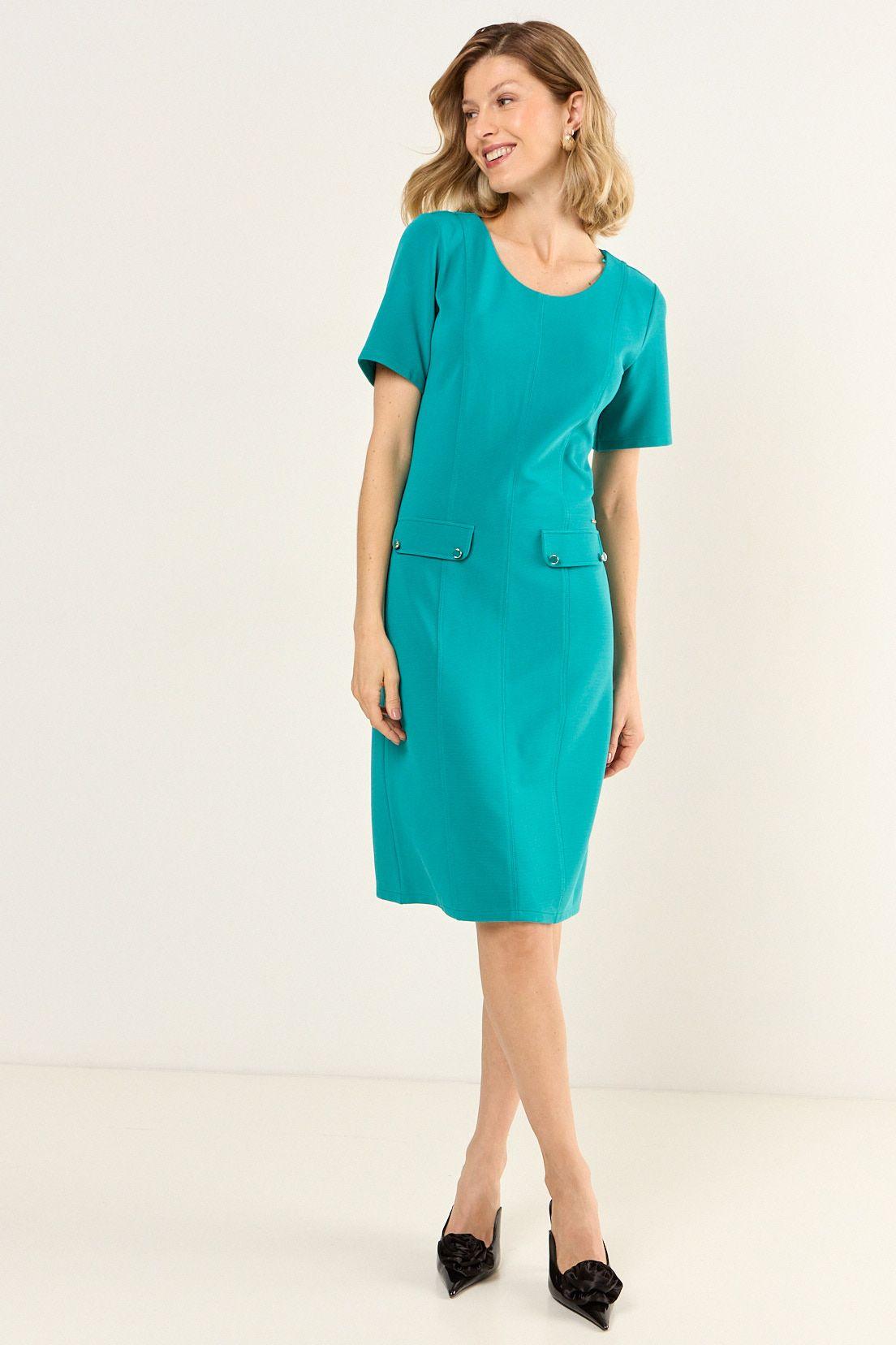 Vestido Tipo Jumper Verde Ma Griffe 13002126002217-3