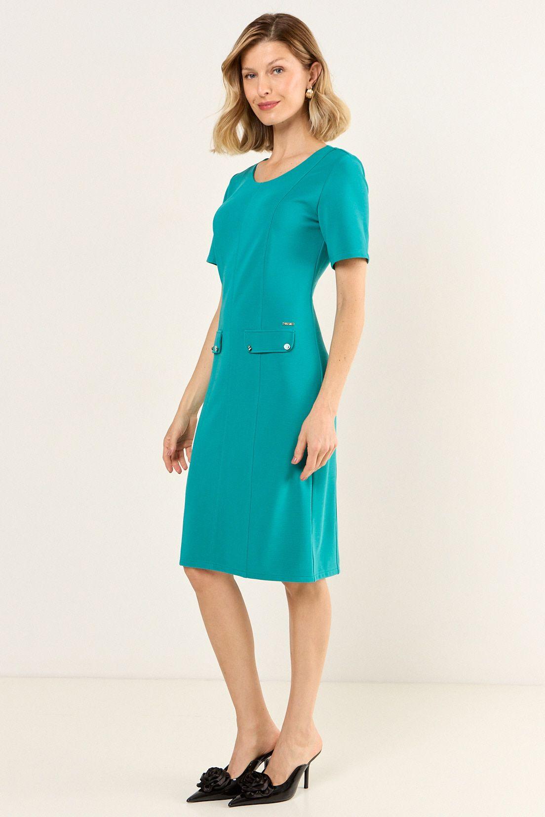 Vestido Tipo Jumper Verde Ma Griffe 13002126002217-4