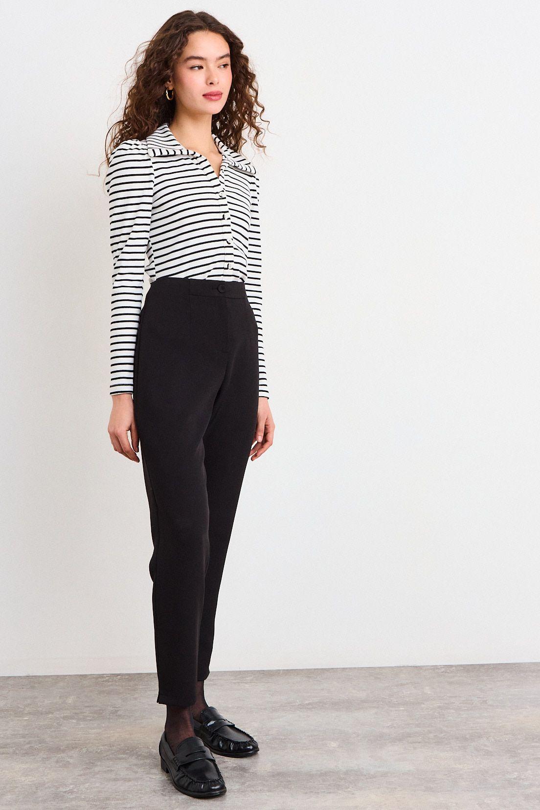 Pantalon Liso Negro iO 11020226052102-4