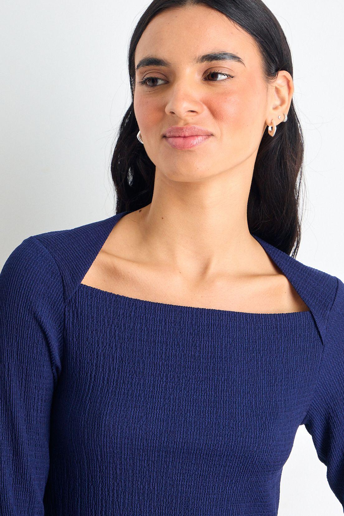 Polera Manga Larga Azul iO 14220225051104-1