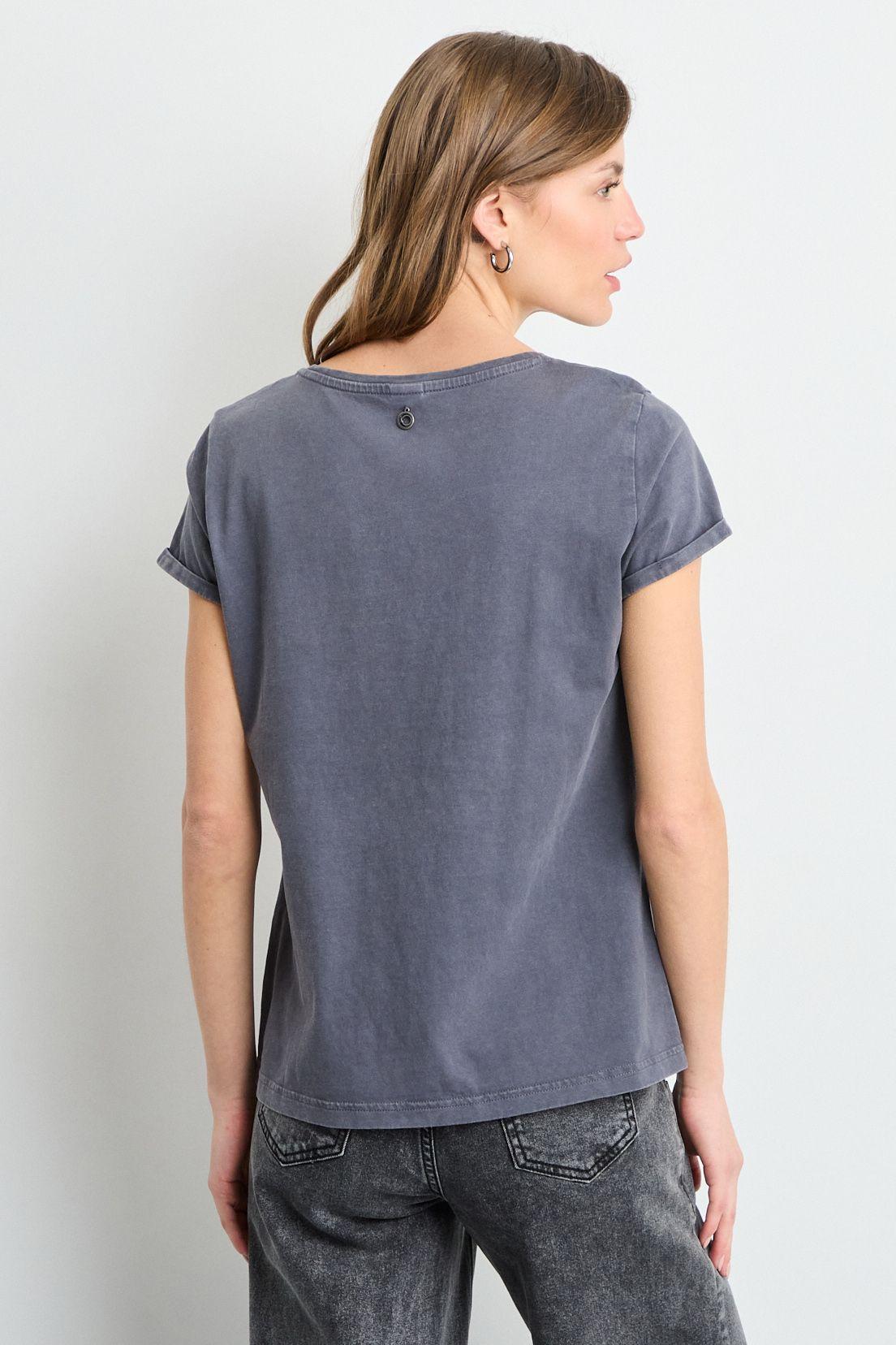 Polera Manga Corta Gris iO 14620225004163-2