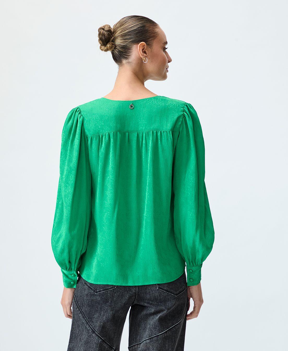 Blusa Lisa Verde iO 14020125055107-3
