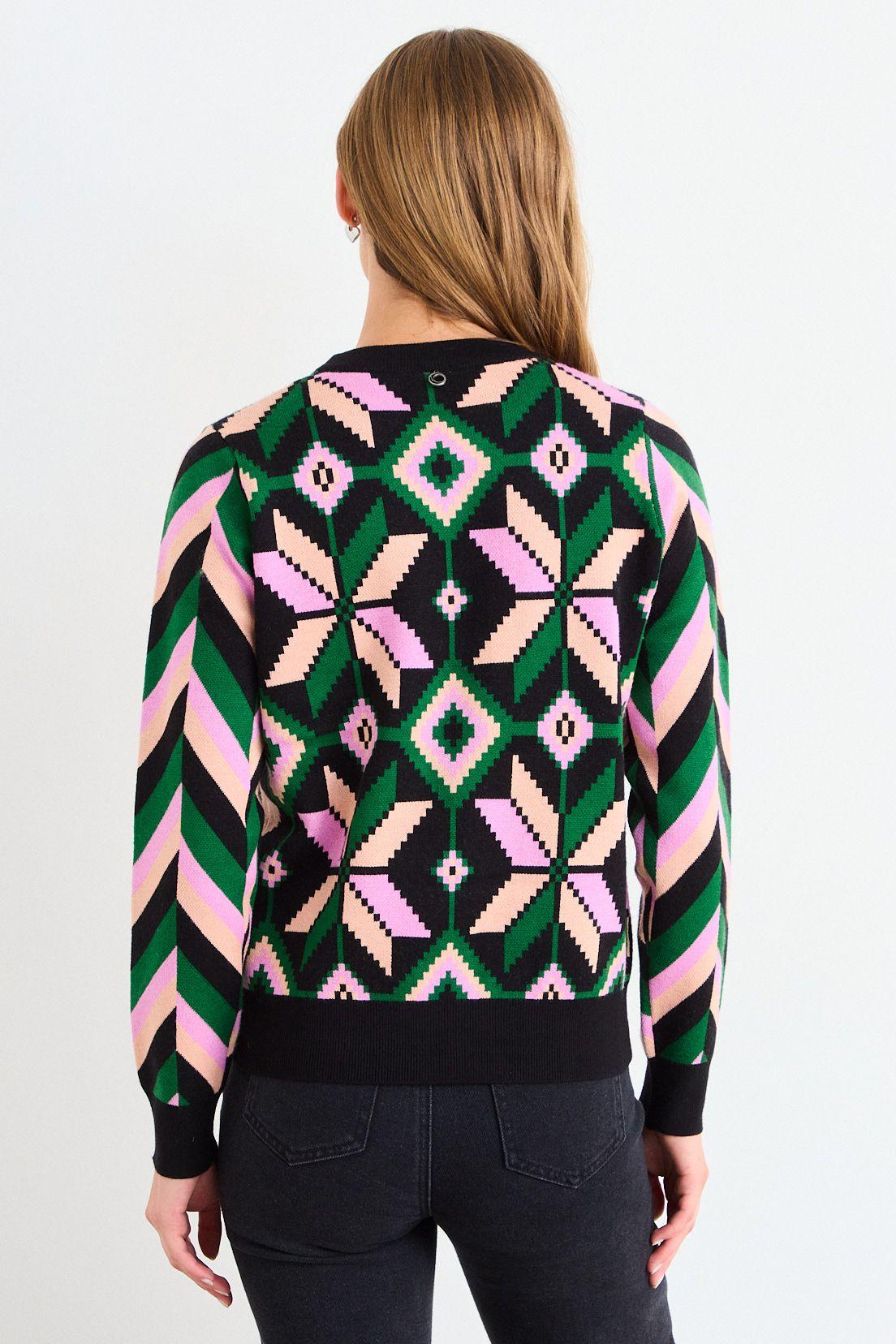 Sweater Fantasia Verde Oliva iO 18720126003107-1