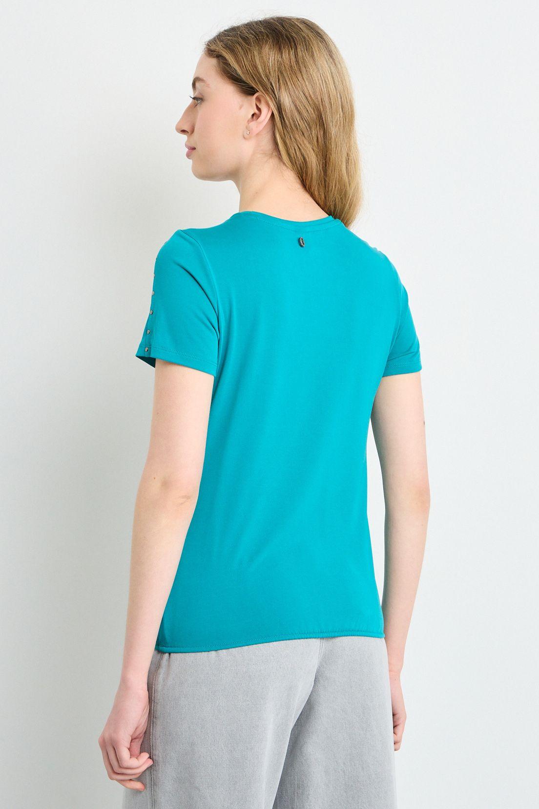 Polera Manga Corta Verde iO 14220225066217-2