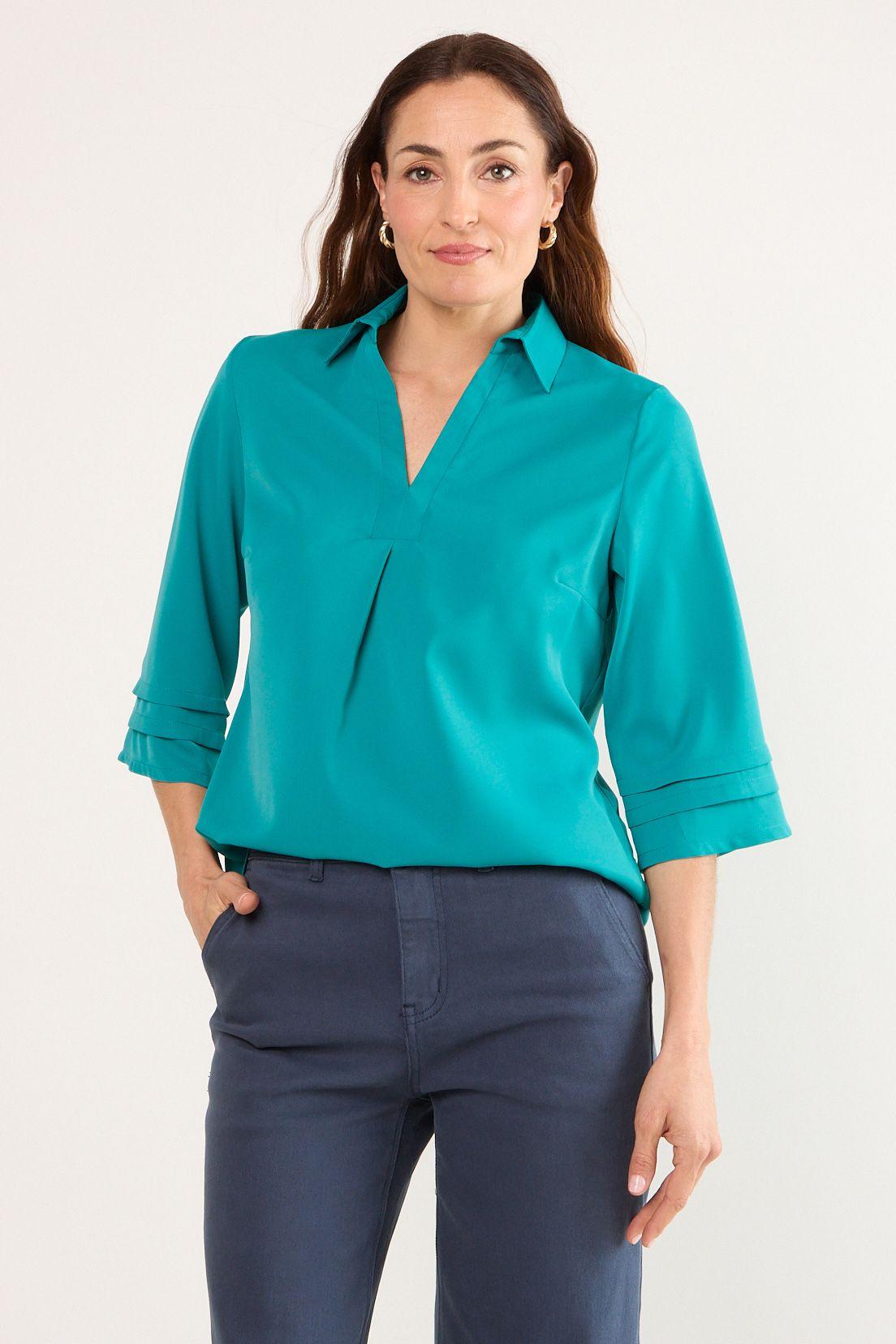 Blusas Verde Ma Griffe 14004225030217-0