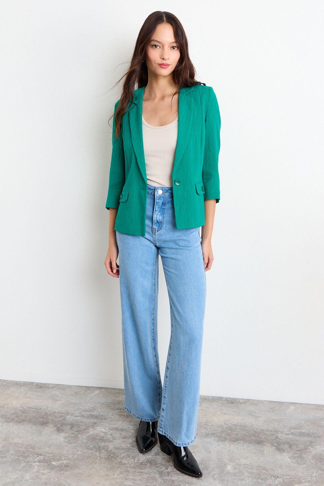 Blazer Liso Verde Oliva iO 16020126051107-3