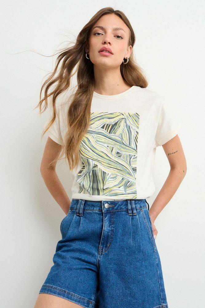 Polera Manga Corta Crudo iO 14304225003105-0