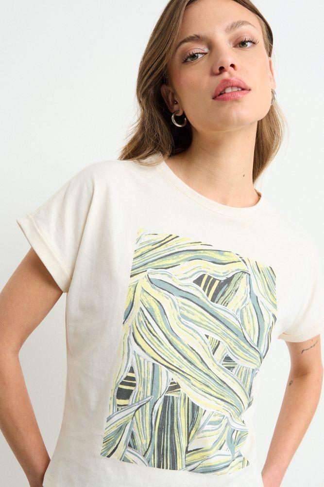 Polera Manga Corta Crudo iO 14304225003105-1