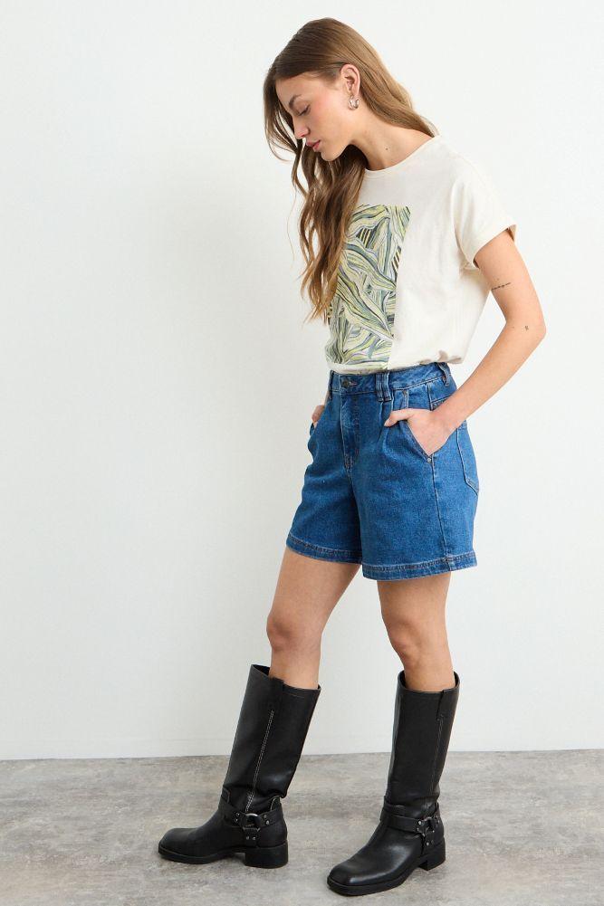 Polera Manga Corta Crudo iO 14304225003105-4