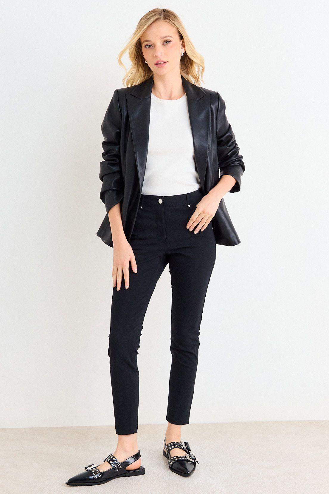 Pantalon Liso Negro Ash 11004224029102-0