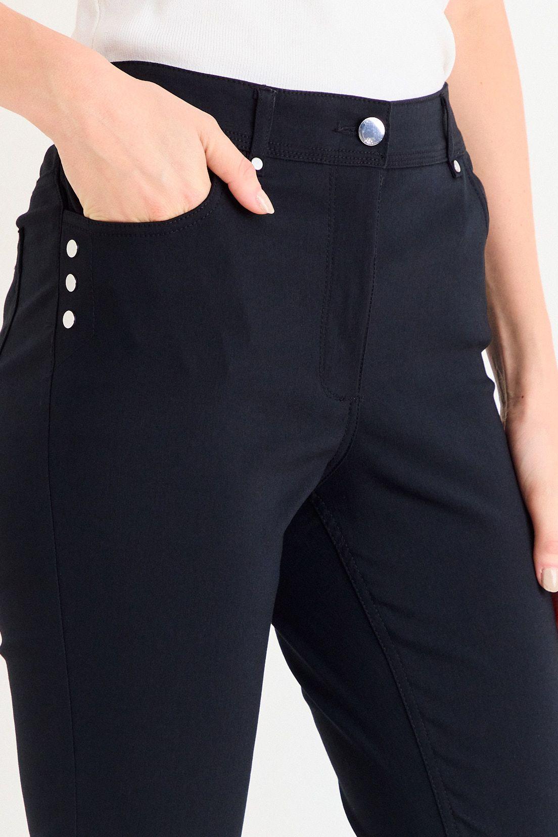 Pantalon Liso Negro Ash 11004224029102-2