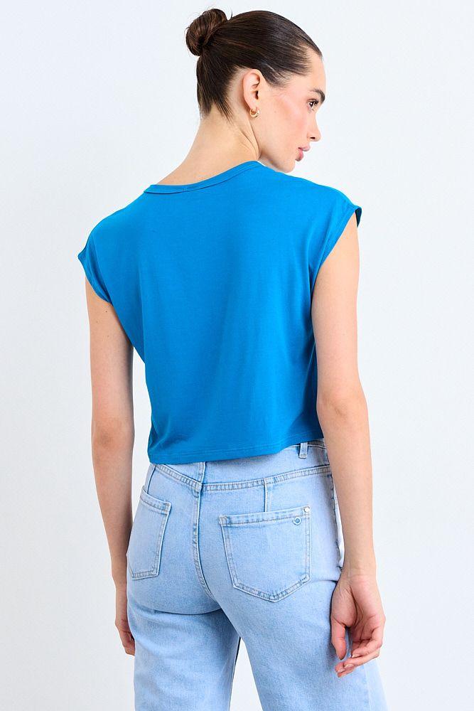 Polera Lisa Azul Marino iO 14204225096104-2