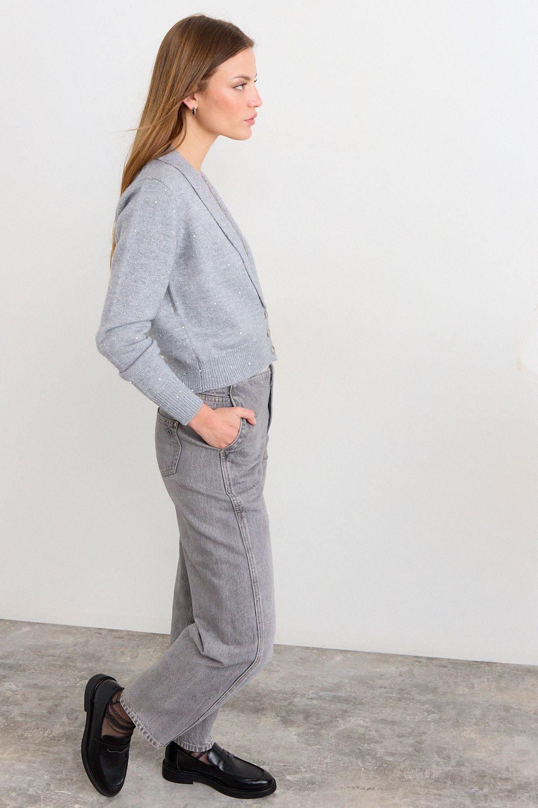 Chaleco Liso Gris iO 18020226002113-4