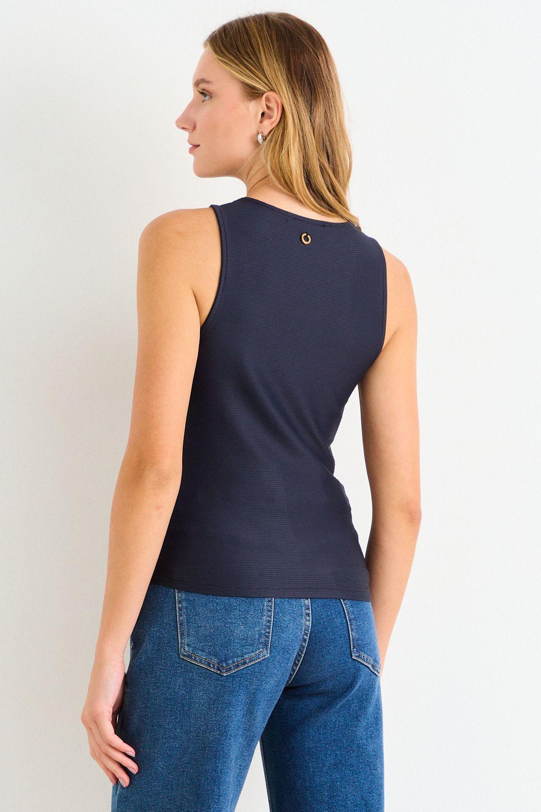 Polera Sin Mangas Lisa Negro Ash 14204225102102-2