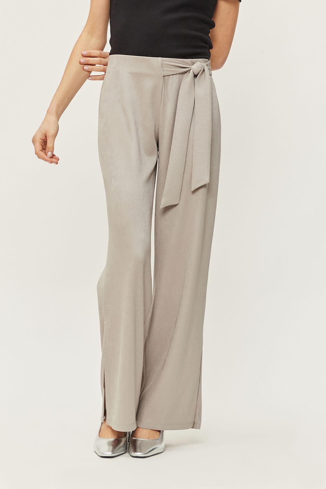 Pantalon Elasticado Lazo Gris Ash 11007224060113-2