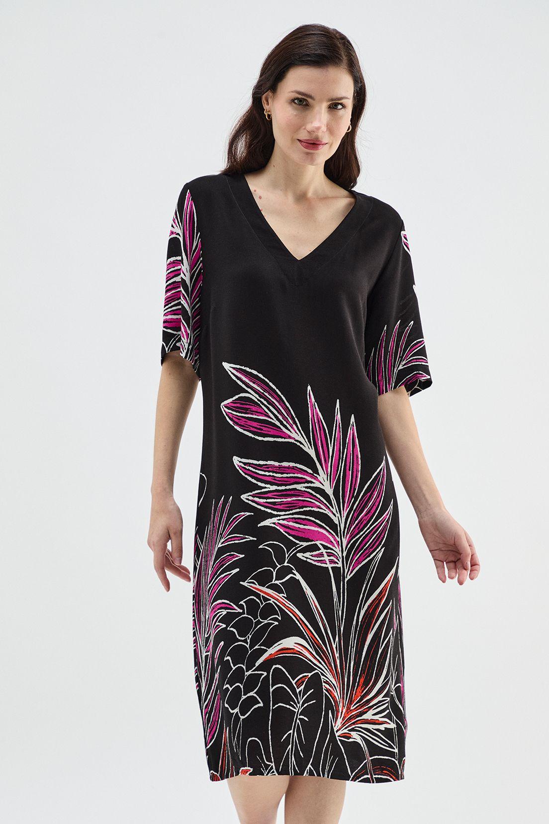 Vestido Fantasia Negro Ma Griffe 13104224002102-2