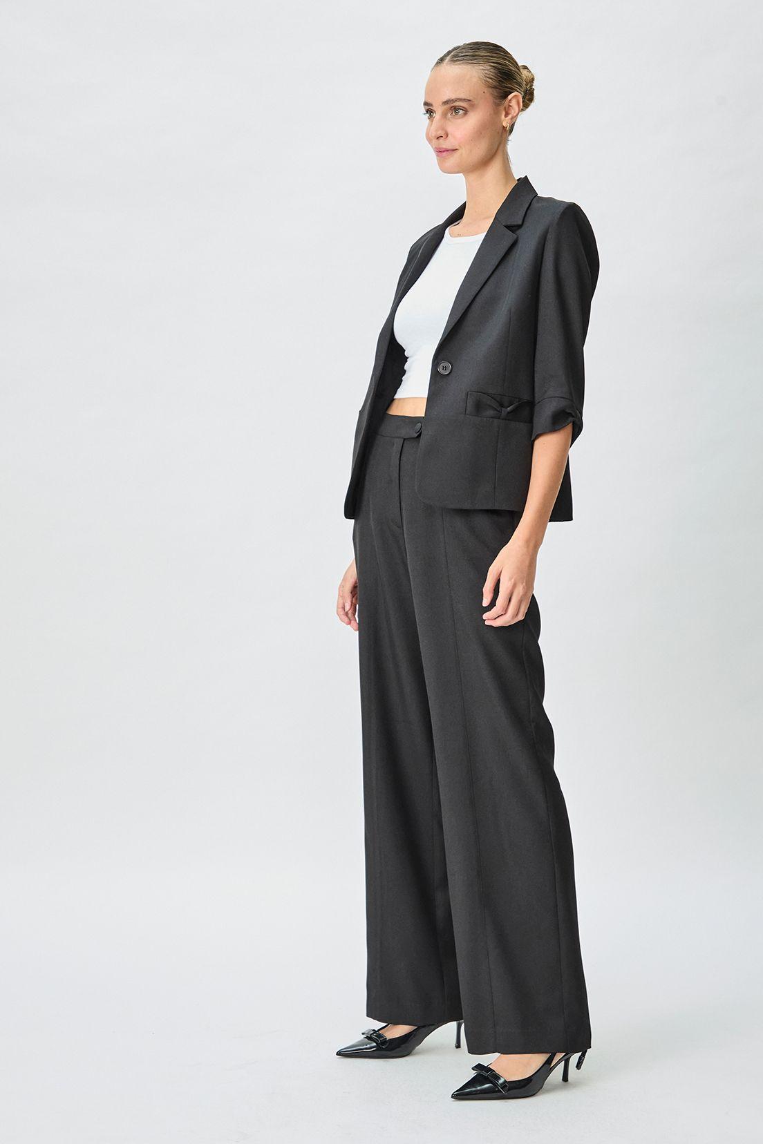 Pantalon Liso Negro 11004125001102-3