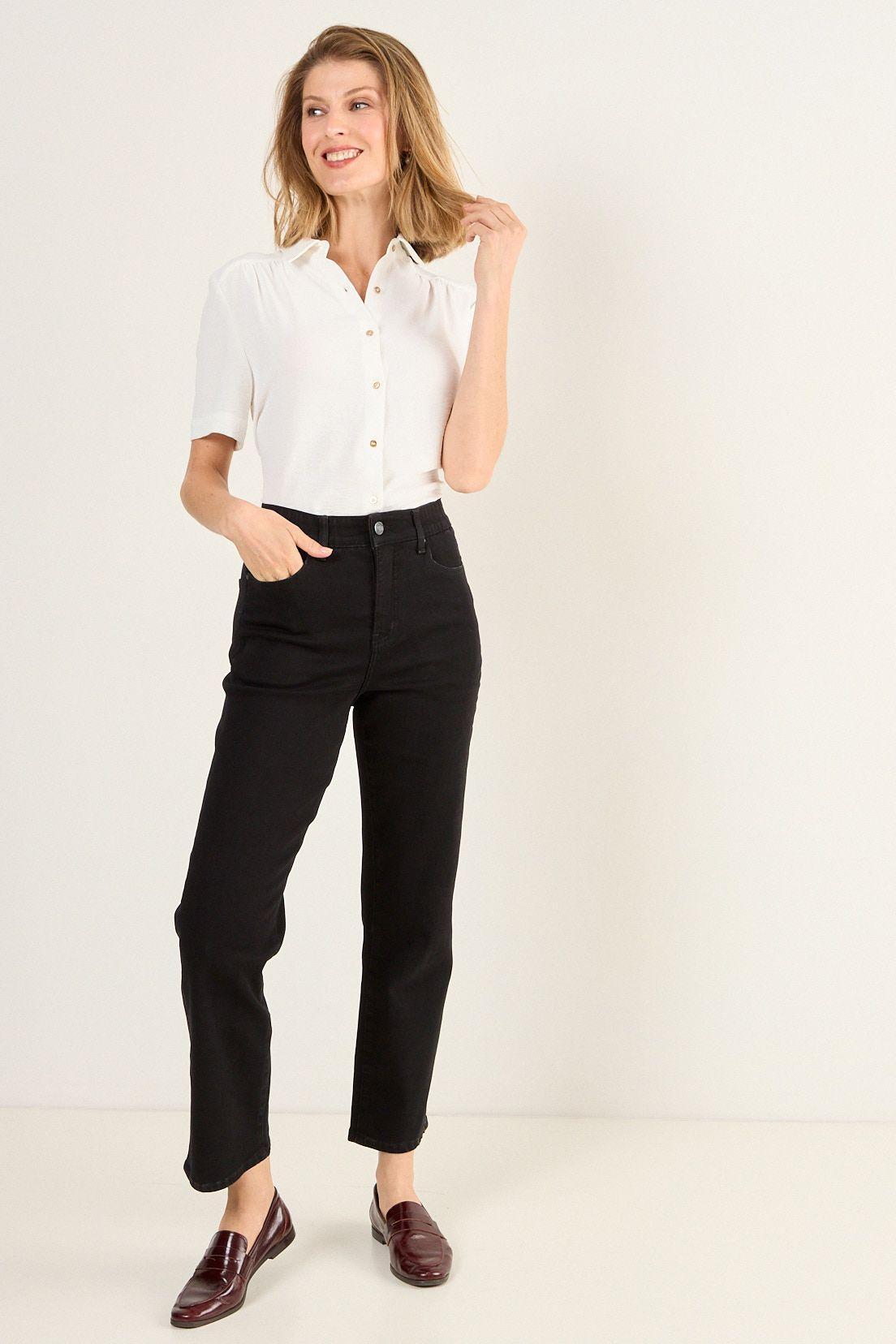 Jeans Liso Negro Ma Griffe 11302126003102-0